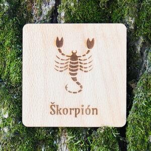 DUBLEZ | Podpivník na stôl - Škorpión
