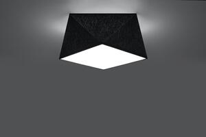 Sollux Lighting Hexa stropné svietidlo 1x60 W čierna SL.0687