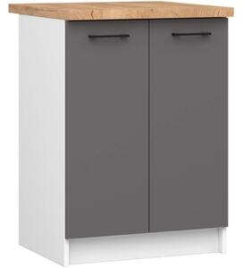 Ak furniture Kuchynská doska Olivie S 60 cm dub Craft