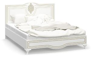 MISTER manželská posteľ 160 x 200 cm, biela