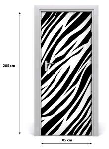 Fototapeta na dvere zebra pozadia 85x205 cm