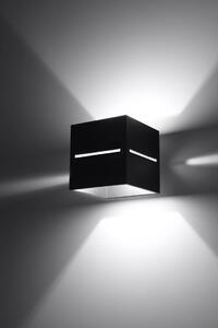 Sollux Lighting Lobo nástenná lampa 1x40 W čierna SL.0204