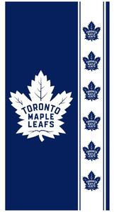 Hokejová bavlnená osuška NHL Toronto Maple Leafs - séria Belt - 100% bavlna s gramážou 350 gr./m2 - 70 x 140 cm