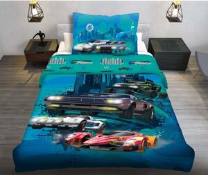 Bavlnené posteľné obliečky Rýchlo a zbesilo - Premium Quality - 100% bavlna - 70 x 90 cm + 140 x 200 cm