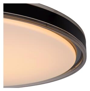 SILAS - Prisadené stropné svetlo - priemer 48,5 cm - LED stmievatelná - 1x36W 2700K - 3 krokové stmievanie - čierna