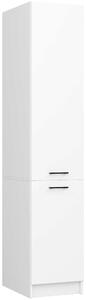 Ak furniture Kuchynská skrinka OLIVIE 40x205 cm biela matná