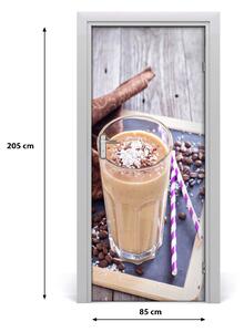 Fototapeta dvere samolepiace čokoládový koktail 85x205 cm