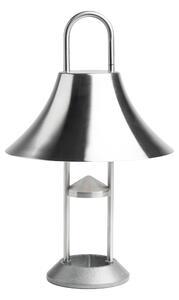 HAY Prenosná lampa Mousqueton, Brushed Stainless Steel