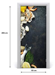 Fototapeta na dvere samolepiace ovocie mora 85x205 cm