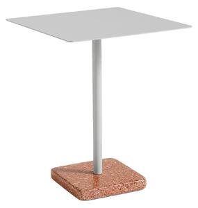 HAY Vonkajší stôl Terrazzo 60x60, Grey