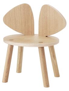 NOFRED Detská stolička Mouse, Oak