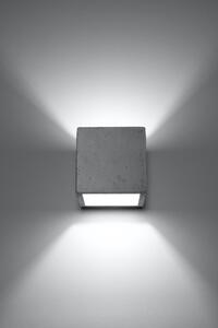 Sollux Lighting Orbis nástenná lampa 1x4.5 W sivá SL.0487
