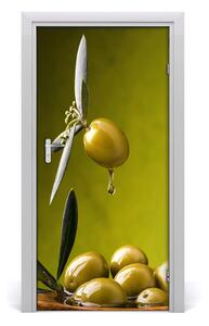 Fototapeta na dvere samolepiace oliva z oliviek 95x205 cm