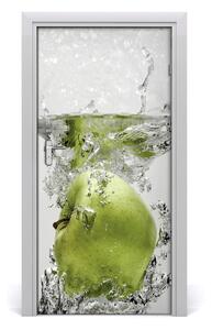Fototapeta na dvere samolepiace jablko voda 95x205 cm