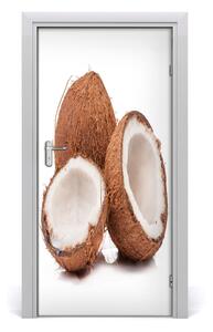 Fototapeta na dvere do domu samolepiace kokos 95x205 cm