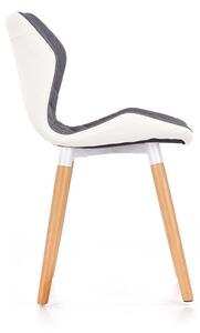 Halmar K277 stolička, šedá / biela