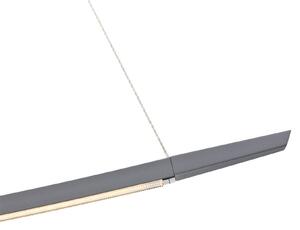 OLIGO Lisgo závesné LED svietidlo, matné sivé