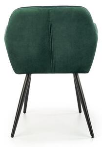 Halmar K429 stolička tmavo zelená