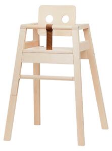 NOFRED Vysoká detská stolička Robot, Birch
