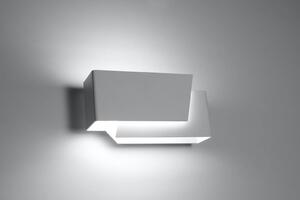 Sollux Lighting Piegare nástenná lampa 1x40 W biela SL.0394