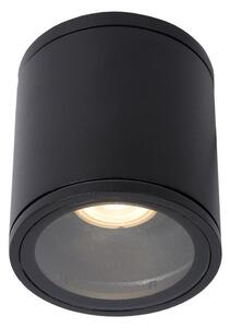 AVEN - Stropné bodové osvetlenie kúpeľne - priemer 9 cm - 1xGU10 - IP65 - čierne