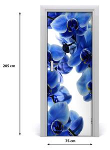 Fototapeta na dvere kvet orchidey 75x205 cm