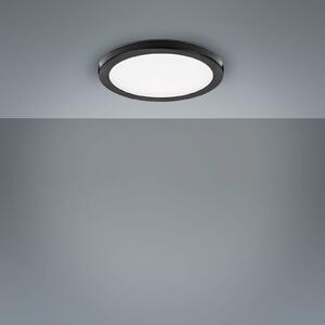 LIGHTME LED svietidlá Aqua Plano IP44 čierna