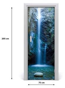Fototapeta na dvere vodopád 75x205 cm