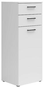 KOMODA, biela, 45/115/40 cm Carryhome - Komody