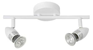 CARO-LED - Stropné bodové osvetlenie - LED - GU10 - 2x5W 2700K - Biele