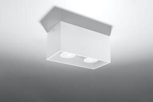 Sollux Lighting Quad Maxi stropné svietidlo 2x40 W biela SL.0380