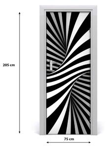 Samolepiace fototapety na dvere abstrakcie vír 75x205 cm