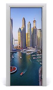 Fototapeta samolepiace na dvere Dubaj záliv 85x205 cm