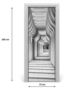 Fototapeta samolepiace na dvere chodba 75x205 cm