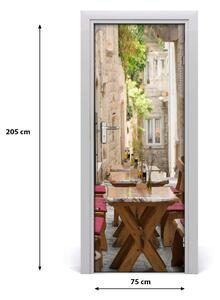Fototapeta samolepiace dvere Korčula Chorvátsko 75x205 cm