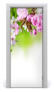 Fototapeta samolepiace jarné kvety 85x205 cm