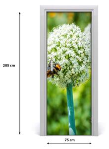 Fototapeta samolepiace kvet cesnaku 75x205 cm