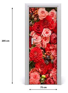 Fototapeta samolepiace kytice kvetov 75x205 cm