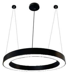 LED Luster na lanku LED/50W/230V 4000K pr. 100 cm čierna