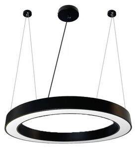 LED Luster na lanku LED/50W/230V 4000K pr. 100 cm čierna
