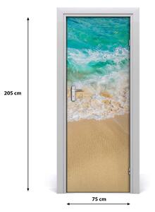 Fototapeta na dvere samolepiace pláž a more 75x205 cm