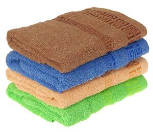 Froté uterák 50x100 jednofarebný Azték (Bavlnený uterák Cena za 1 kus)