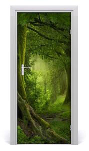 Fototapeta na dvere samolepiace tripická džungle 85x205 cm