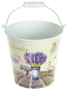 Dekoračné vedierko Lavender (Provence dekorácia Levanduľa)
