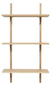 Police Sector Tripple, Narrow, Natural Oak, Mosadz – Ferm Living