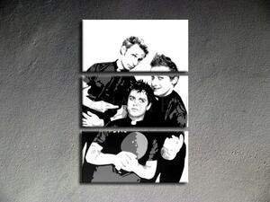 Ručne maľovaný POP Art obraz Green Day (POP ART obrazy)