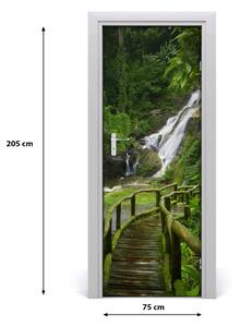 Fototapeta na dvere samolepiace chodník džungle 75x205 cm