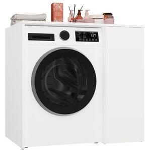 TP Living Kúpeľňová skrinka nad práčku Pola 95 cm biela