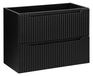 Comad Umývadlová skrinka Nova Black D2 82-80-2S čierna