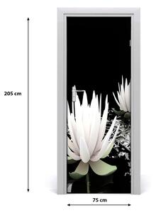 Fototapeta na dvere kvet lotosu 75x205 cm